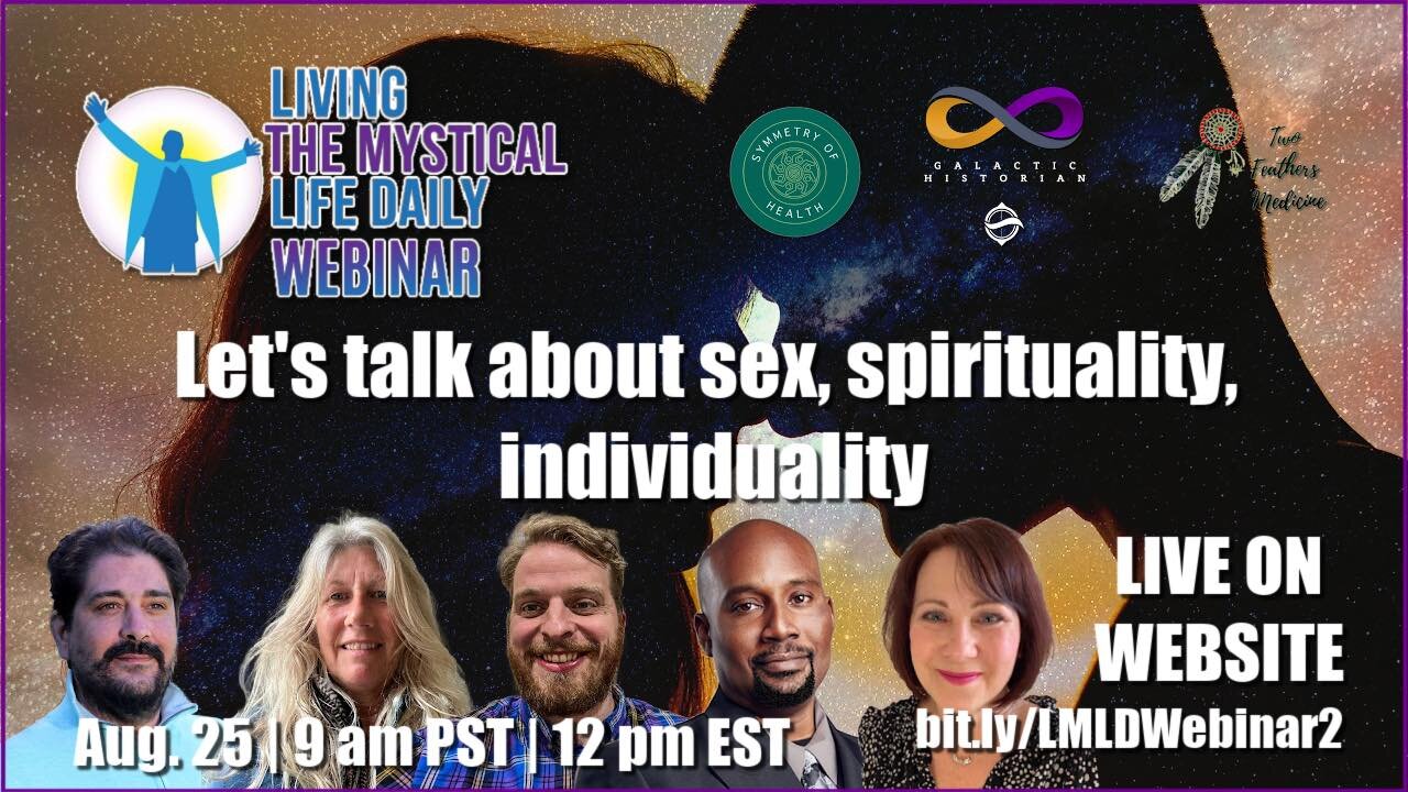 LMLD LIVE Webinar Series: Let's talk about sex, spirituality, individuality (link below)