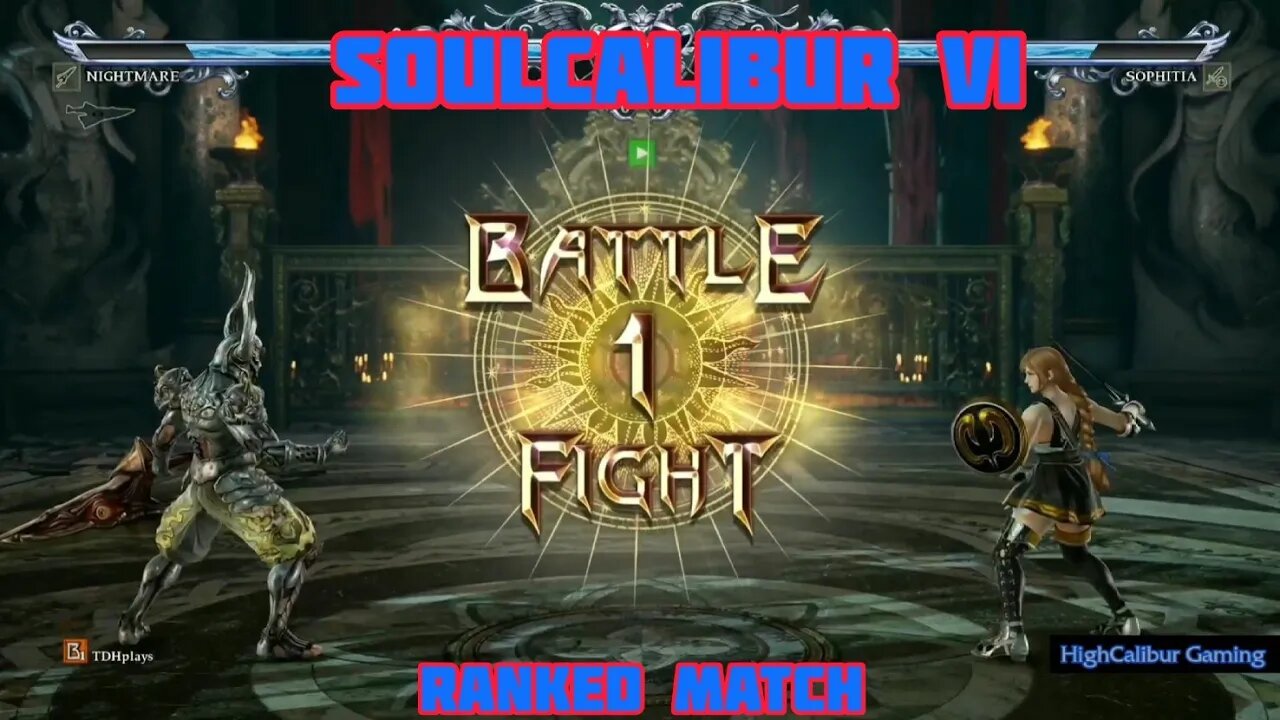 SoulCalibur VI: Sophitia vs. Nightmare (TDH plays)