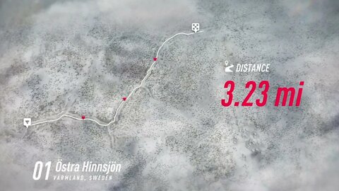 DiRT Rally 2 - Lancer Evo X Stumbles at Ostra Hinnsjon