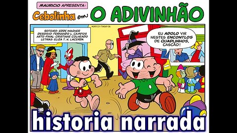 Cebolinha em-O adivinhão | Gibis do Rapha