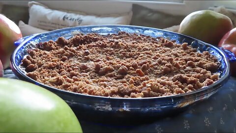 Teal's Corner! MY FIRST BLOG #applecrisp #applecrumble #applepierecipe #baking #homesteading
