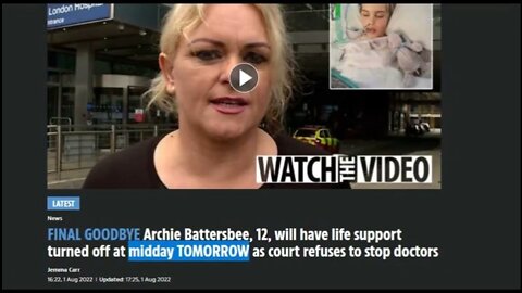 Archie Battersby - More Media Psy Ops?