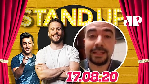 O PREFEITO DAS FESTAS CLANDESTINAS ESTÁ COM COVID! | STAND UP JP - 17/08/20 - AO VIVO