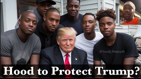 The Hood Offers Trump Protection After His Own Secret Service Failed Him