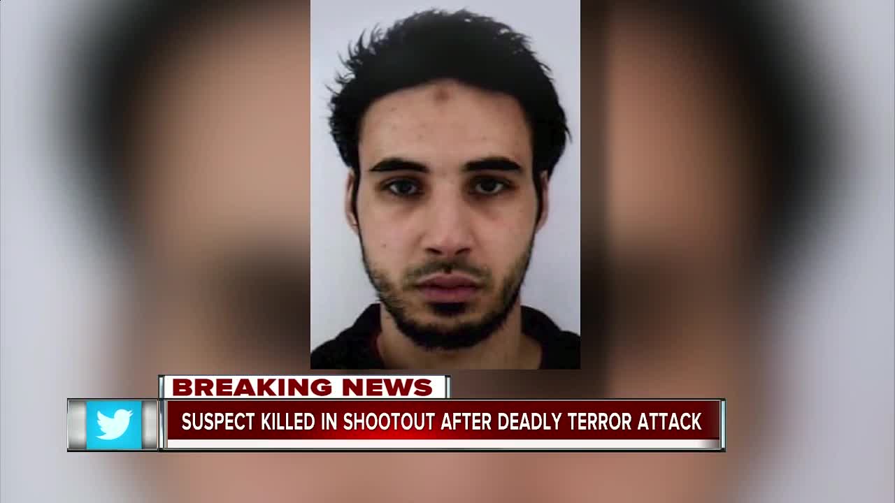 Strasbourg shooting suspect killed by police, Paris authorities say