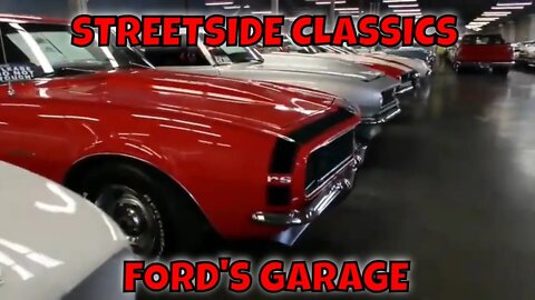 VISITING STREETSIDE CLASSICS AND LUNCH AT FORD'S GARAGE