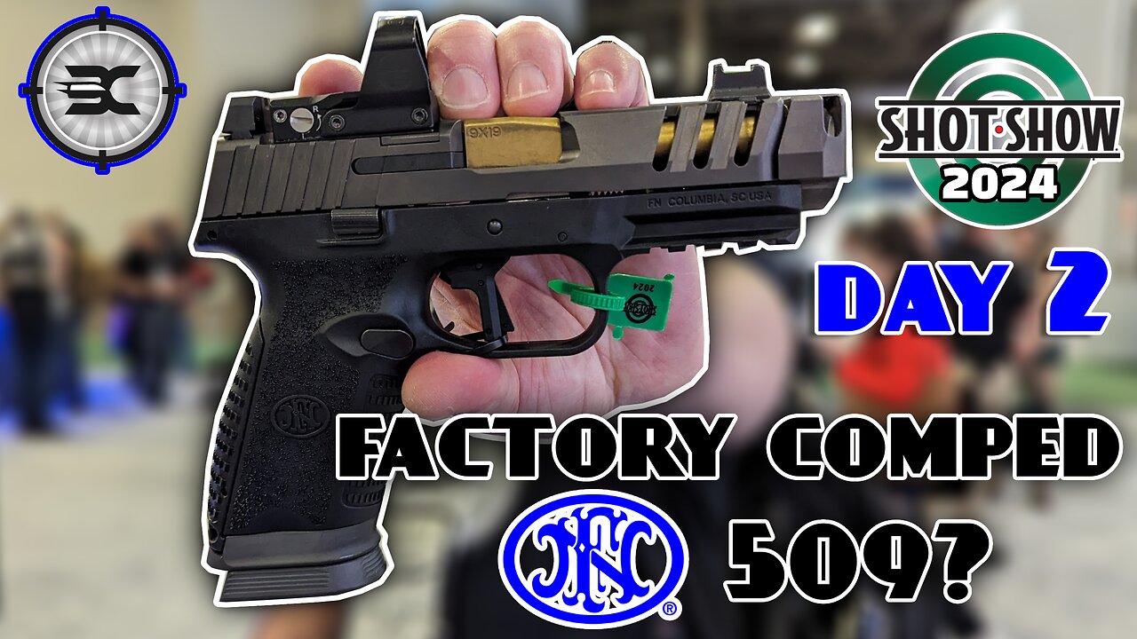 Shot Show 2024 day 2 // FN, Tyrant CNC, Hornady, Uintah Precision, Night Fision,etc.