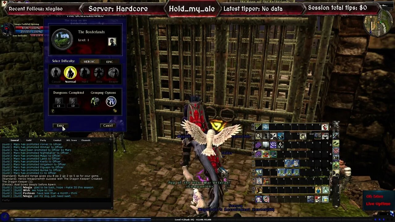 Lets Play DDO Hardcore Season 7 wHold My Ale 12 29 22 6of10