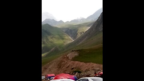 Beautiful weather and Beautiful mountains