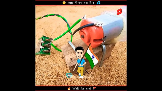 How to Make Mini Diy Water Mot or Headpump Making Science Pr oject Construction #viral #ideas