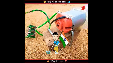 How to Make Mini Diy Water Mot or Headpump Making Science Pr oject Construction #viral #ideas