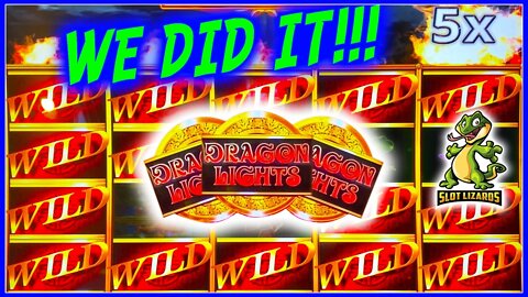 OUR BIGGEST JACKPOT HANDPAY ON Dragon Lights Mystical Falls Slot EPIC COMEBACK!