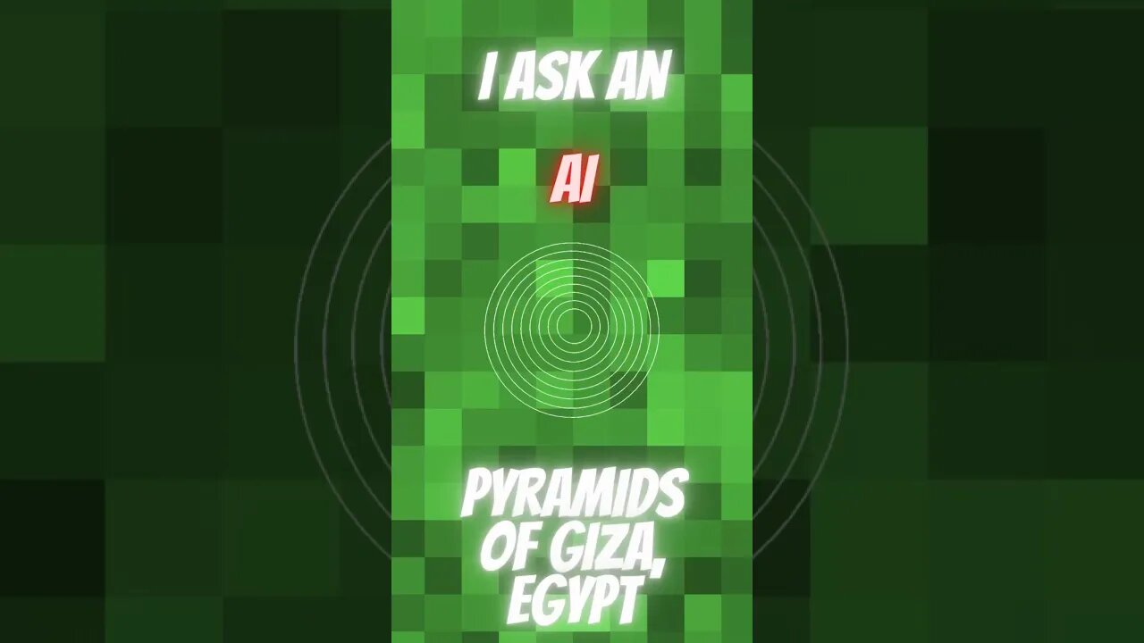 Minecraft AI : Pyramids of giza , Egypt ! #minecraft #minecraftai #minecraftvideo #minecraftshorts