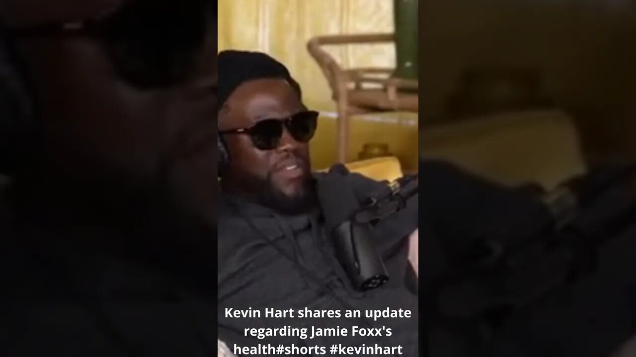 Kevin Hart shares an update regarding Jamie Foxx's health#shorts #kevinhart