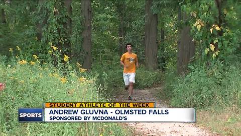 Student Athlete of the Week: Andrew Gluvna