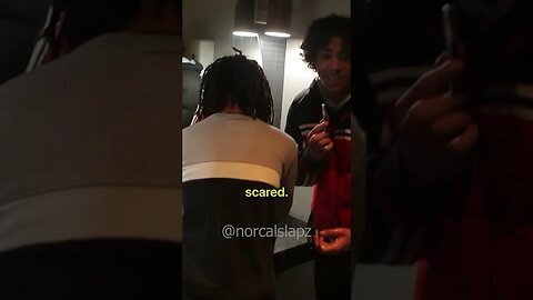 Kicked out of Starbucks! 😂 (pt. 2) #funny #norcalslapz #vlog @ICBlue @LXUIE