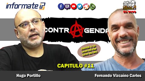 ContrAgenda Capítulo #11: Fernando Vizcaíno Carles - Hugo Portillo