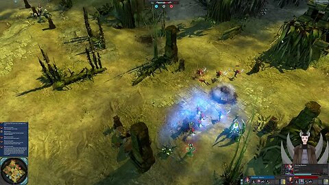 Just Choko Bambus (Farseer) vs Kickin (War Spider) || Dawn of War 2: Elite Mod