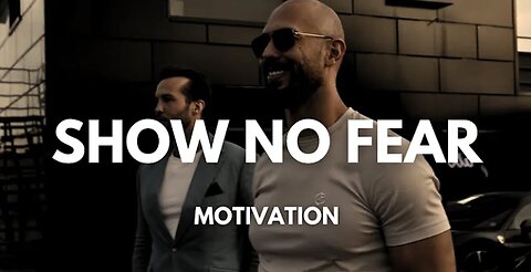 Andrew Tate: You Must Become Ultra Confident | Masculine Motivational Advice On How To Be Fearless