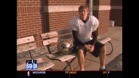November 14, 2008 - The Hero of the 2007 Monon Bell Classic, Jordan Havercamp