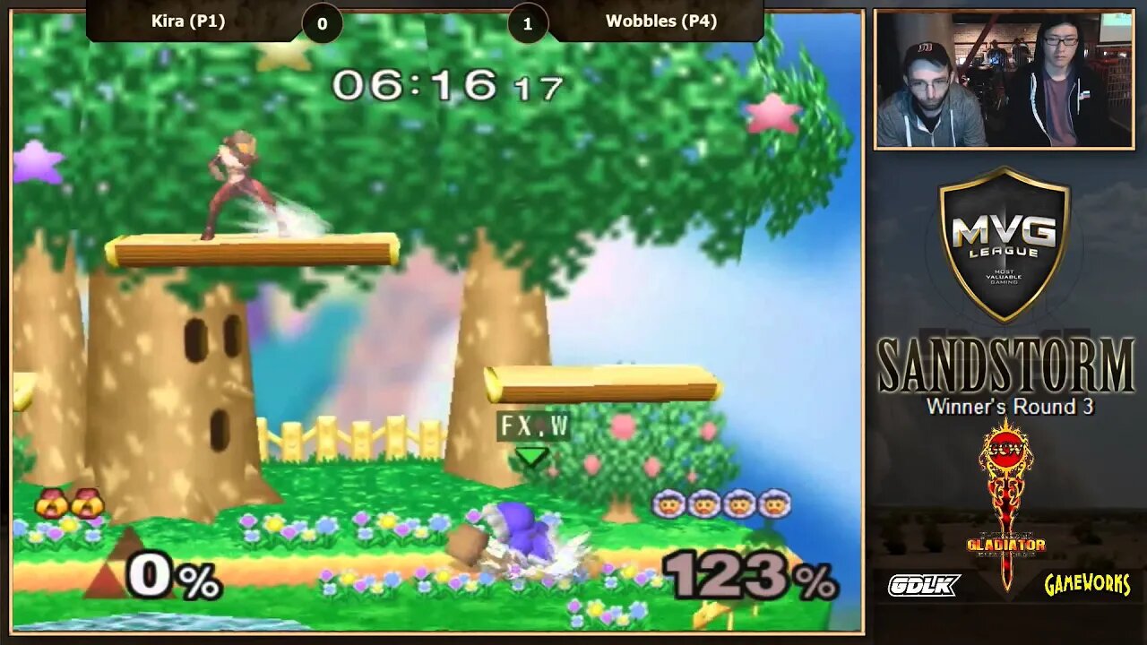 MVG Sandstorm: Singles W3 - Kira (Sheik) vs. FX_DFW | Wobbles (Ice Climbers)