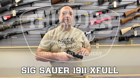 Sig Sauer 1911-XFULL - Gun Review with Micah