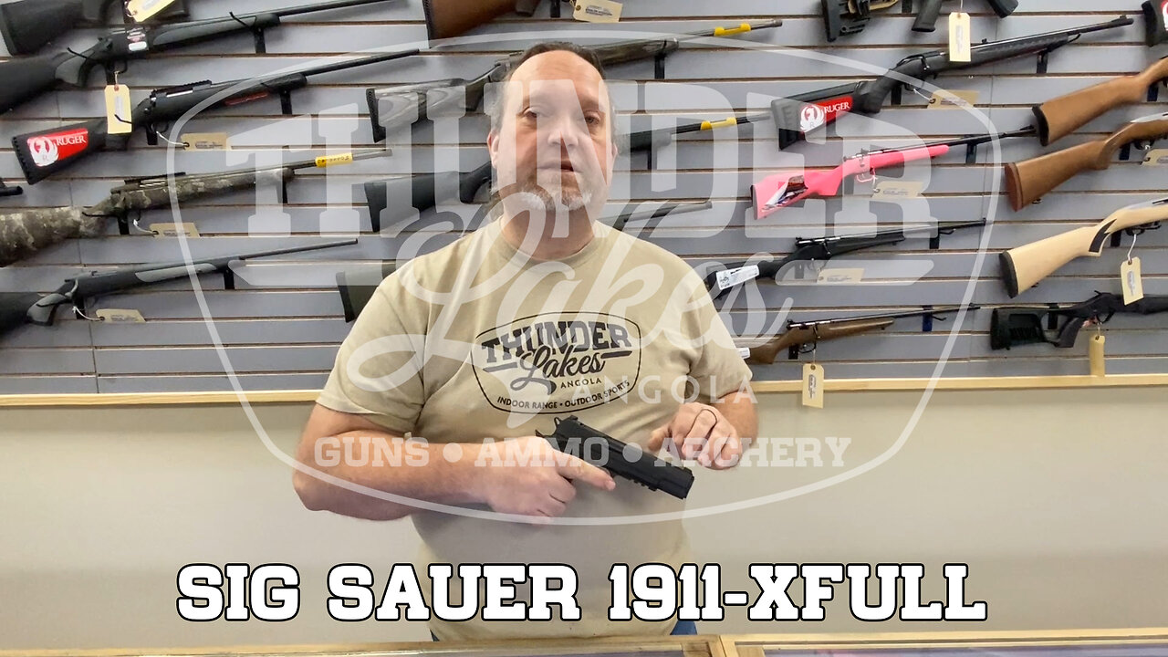 Sig Sauer 1911-XFULL - Gun Review with Micah