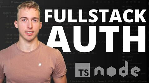 Fullstack Authentication with Refresh Access Tokens (Node, Next.js, Typescript)
