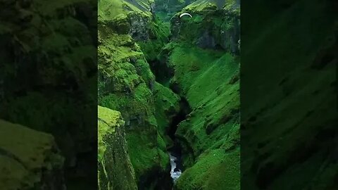 Canyon In Iceland