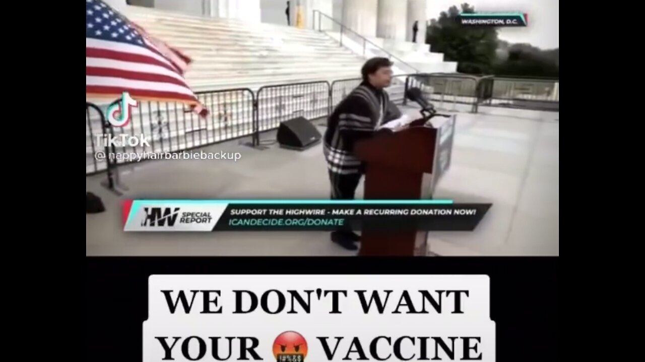 We don’t want your 💉!!!