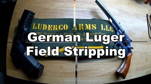 Field Stripping the German Luger