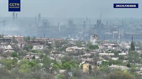 #Maslak's diary #Azovstal under attack by drone captured the work of artillery at the plant