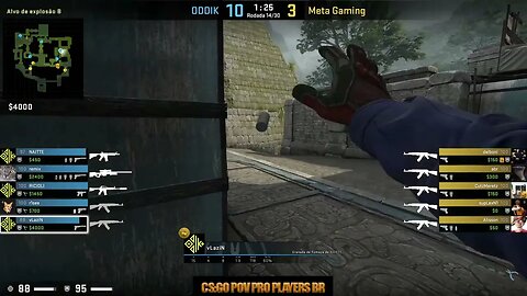 CSGO POV ODDIK vLa (26/13) vs Meta (Ancient) @ CCT South America Series 7