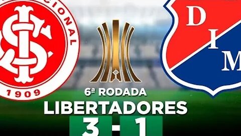 Internacional 3 x 1 Independiente Medellín | Melhores Momentos | Libertadores 2023 - SHOW COLORADO
