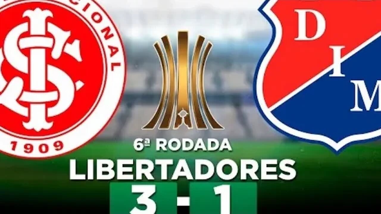 Internacional 3 x 1 Independiente Medellín | Melhores Momentos | Libertadores 2023 - SHOW COLORADO