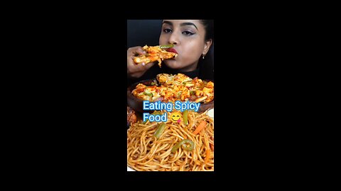 Eating Spicy Indian Food 😋