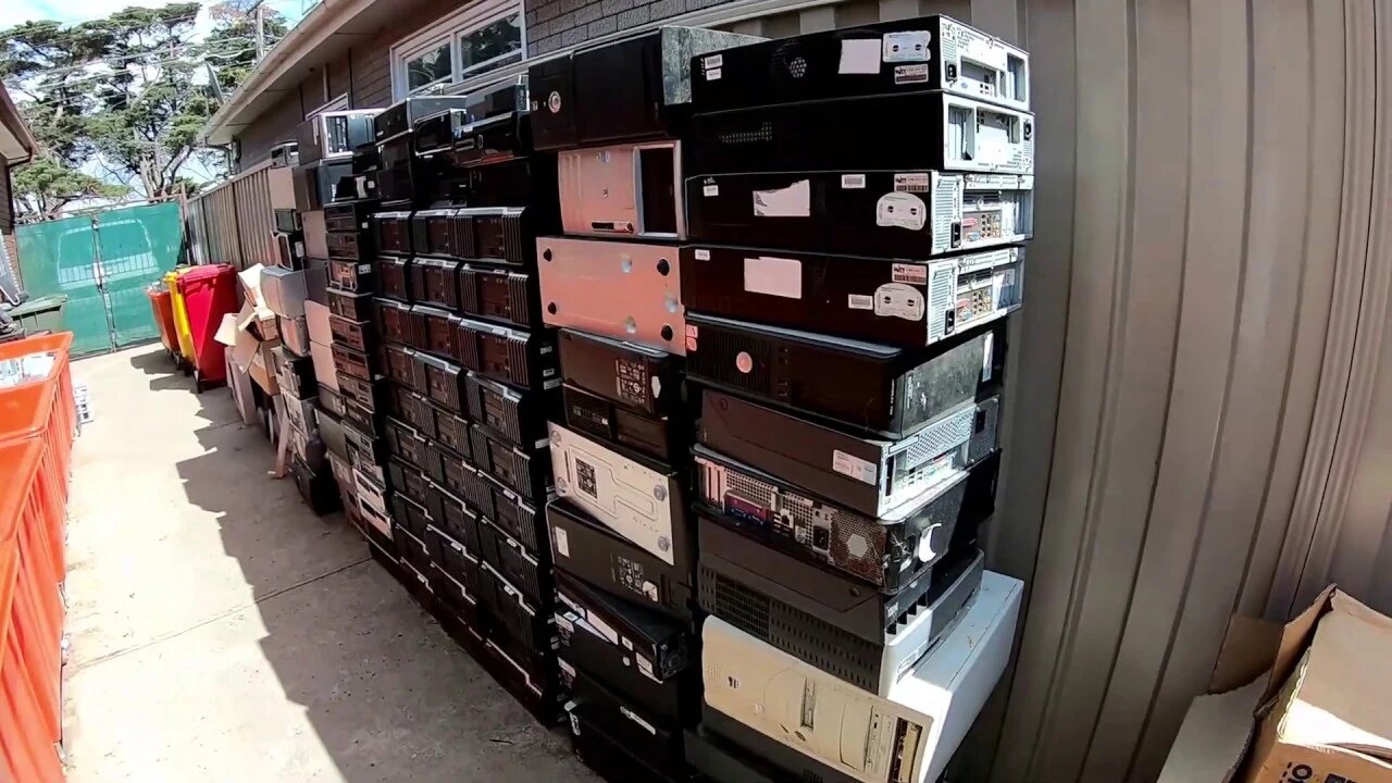 Scrap Marathon - 100 Computers Scrap Out Challenge