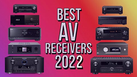 Top 5 BEST AV Receivers - ⭐ (For both Home and Office) in 2022