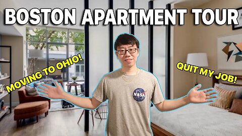 My Boston Studio Apartment Tour | $2,100 / Month
