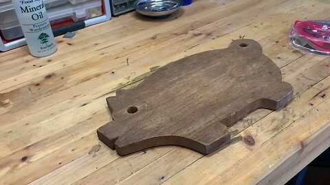 Cutting board clean up / restoration