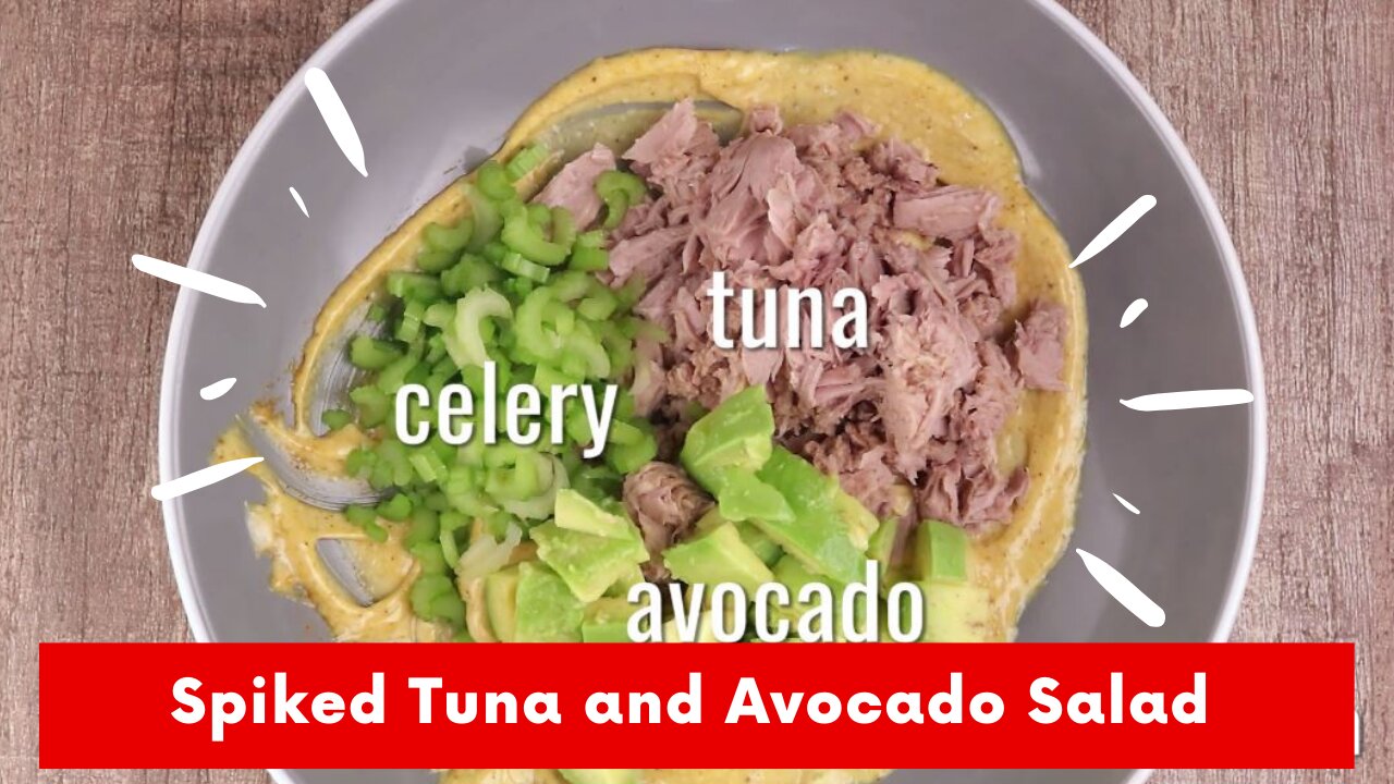 Keto Curry Spiked Tuna and Avocado Salad - Best Keto Diet