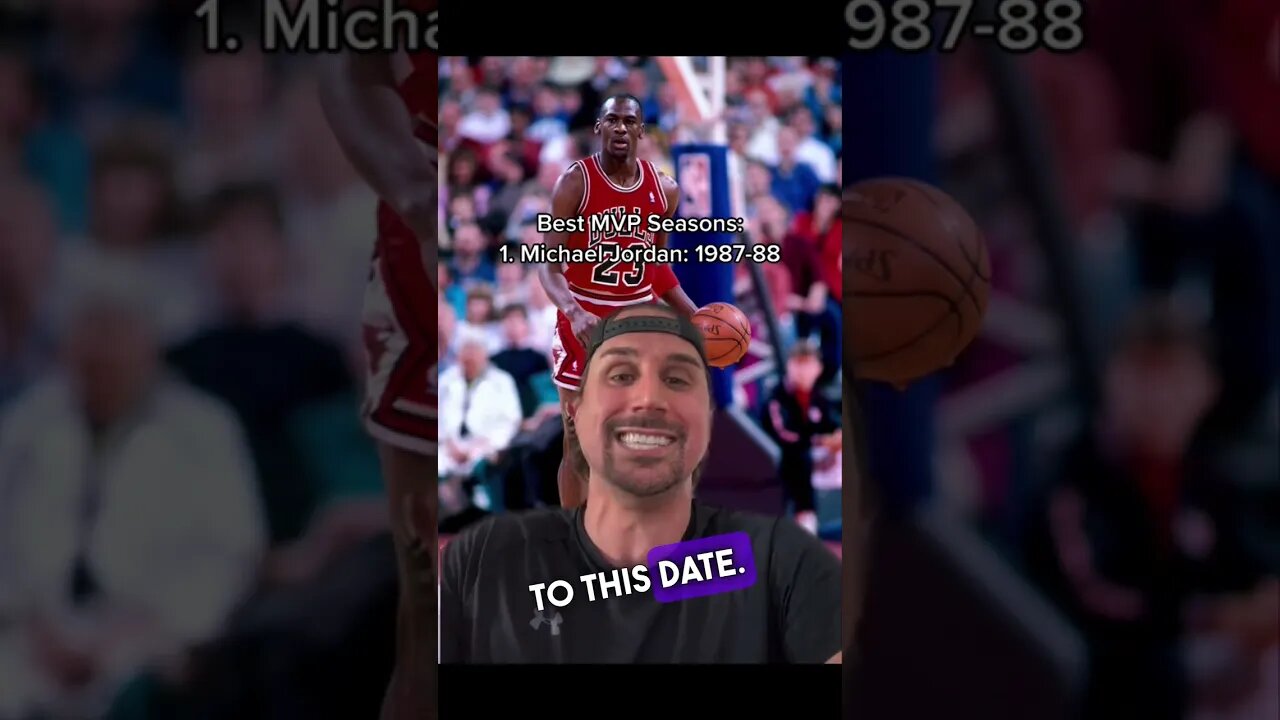 Michael Jordan G.O.A.T. MVP Season EVER?!