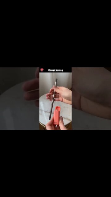 Collapsible Metal Straw #earthday #tipsandtricks #amazonmusthave #amazonfinds #shorts