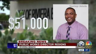 Riviera Beach Public Works Director Resigns