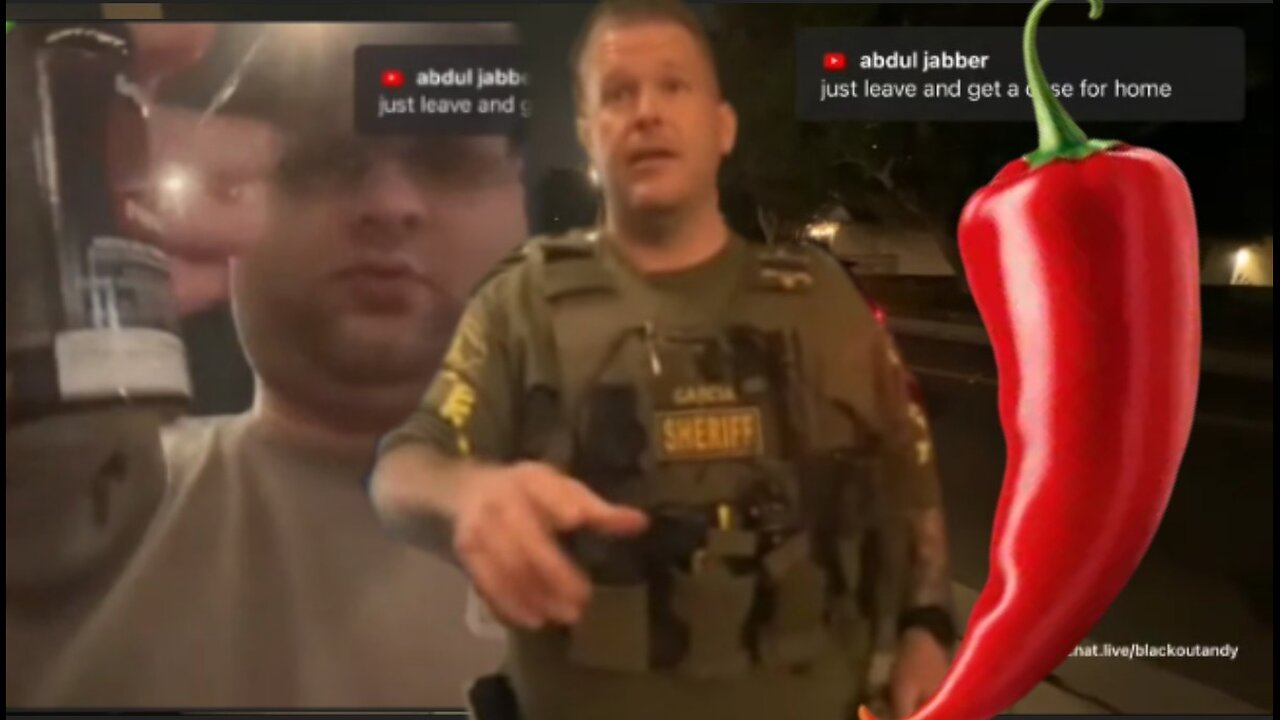 Blackout Andy Gets Attacked and Maces Lady in Venice Beach (2022 Deleted Twitch Stream Archive)