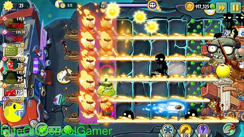 Plants vs Zombies 2 - Zomboss - Seedium Showcase - Fire Peashooter - August 2024