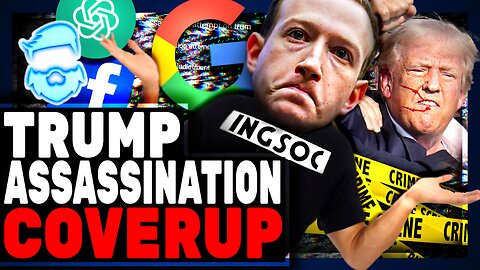 Big Tech ADMITS Trump Assassination Censored As Chat GPT & Facebook Blasted! It's Going To Get Worse