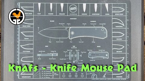 Knafs - Knife Mouse Pad