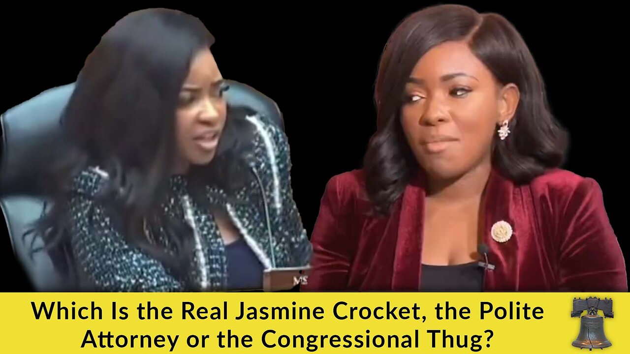 Which Is the Real Jasmine Crocket, the Polite Attorney or the Congressional Thug?