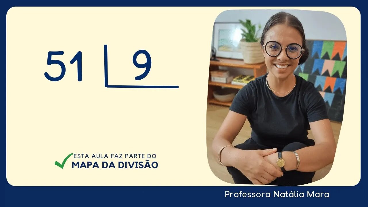51÷9 | 51/9 | 51 dividido por 9| Como dividir 51 por 9? | Divisão com DÍZIMA PERIÓDICA passo a passo